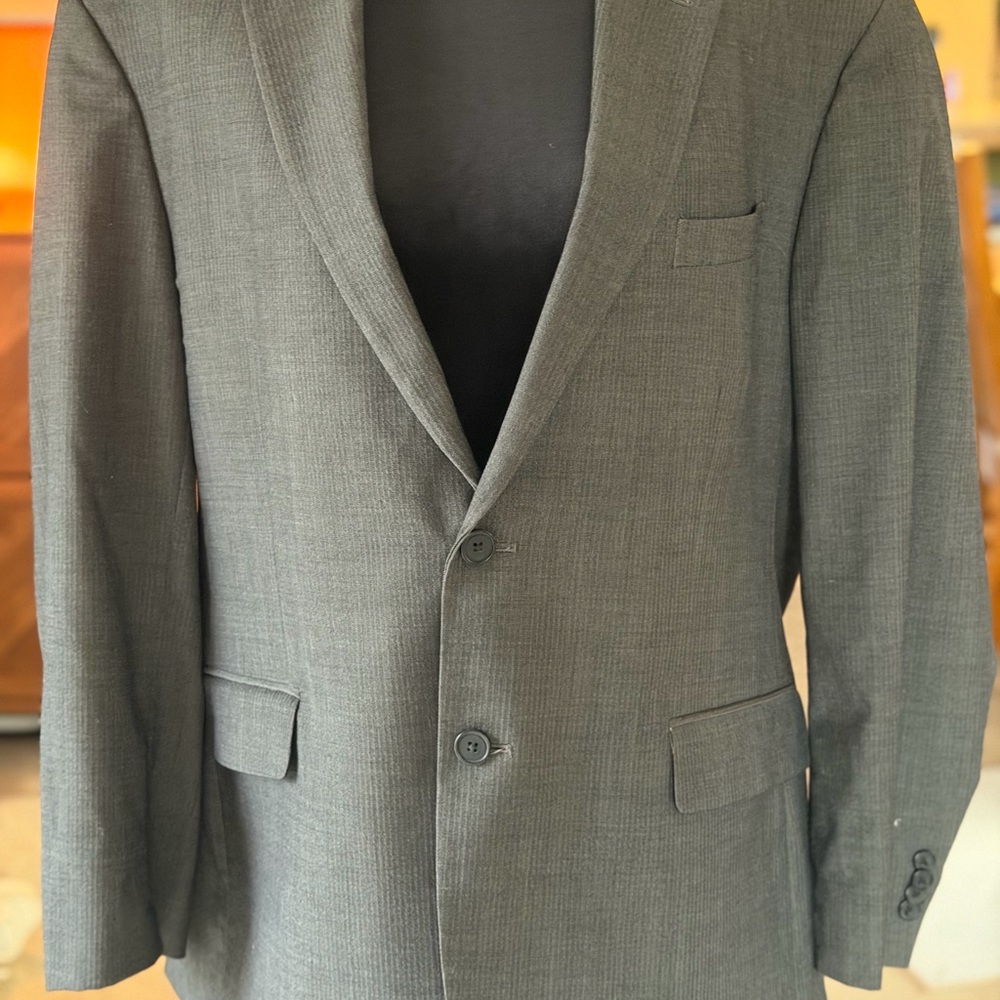Kenneth Cole Blazer Modern Menswear Business Casual Sport Coat